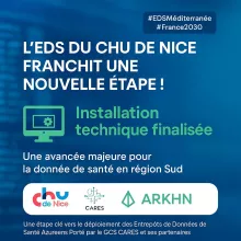 Poster lancement de l'EDS CHU de Nice